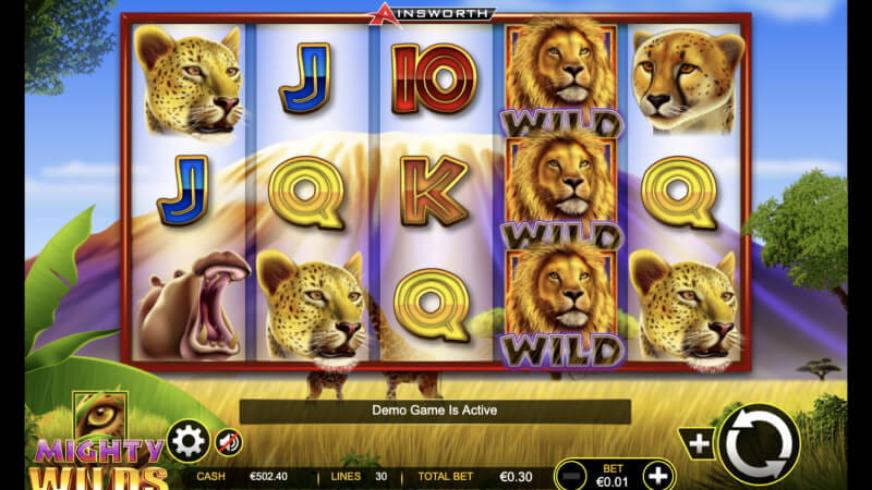 Emplacement Mighty Wilds