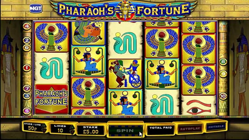 Machine à sous Pharaoh's Fortune