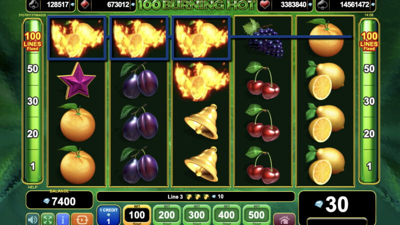 Fente Chaude Brûlante de 100