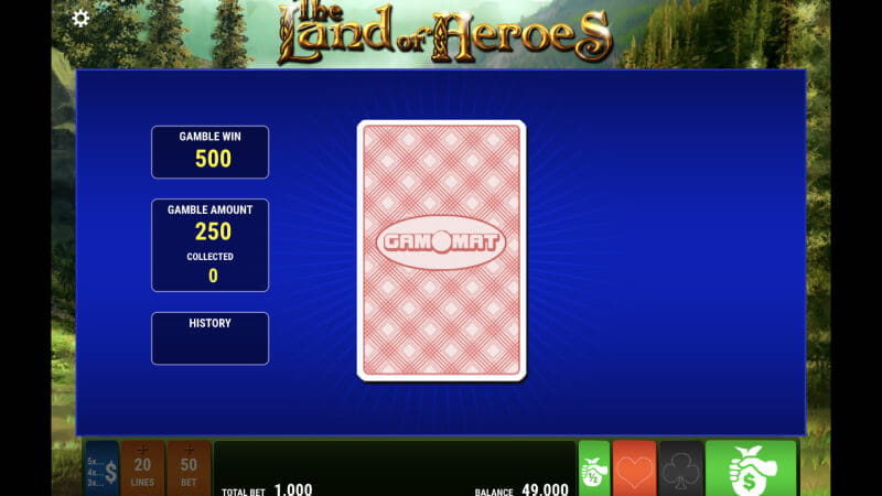 La machine à sous Land of Heroes