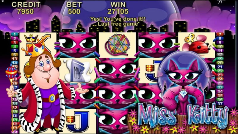 Machines à Sous Miss Kitty