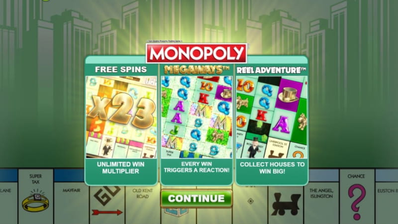 Machine à Sous Monopoly Megaways