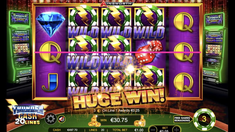 Machine à Sous Thunder Cash