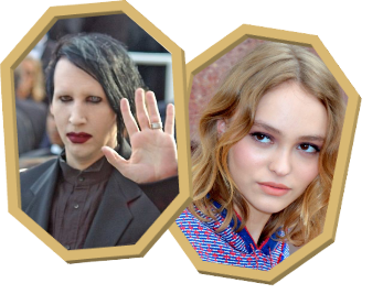 Marilyn Monroe et LILY-ROSE DEPP