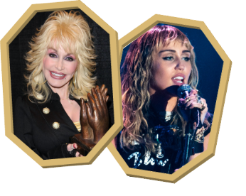 DOLLY PARTON et MILEY CYRUS