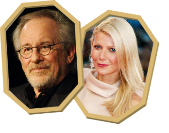 STEVEN SPIELBERG et GWYNETH PALTROW