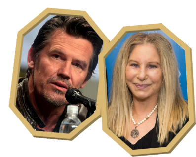 Josh Brolin et Barbra Streisand
